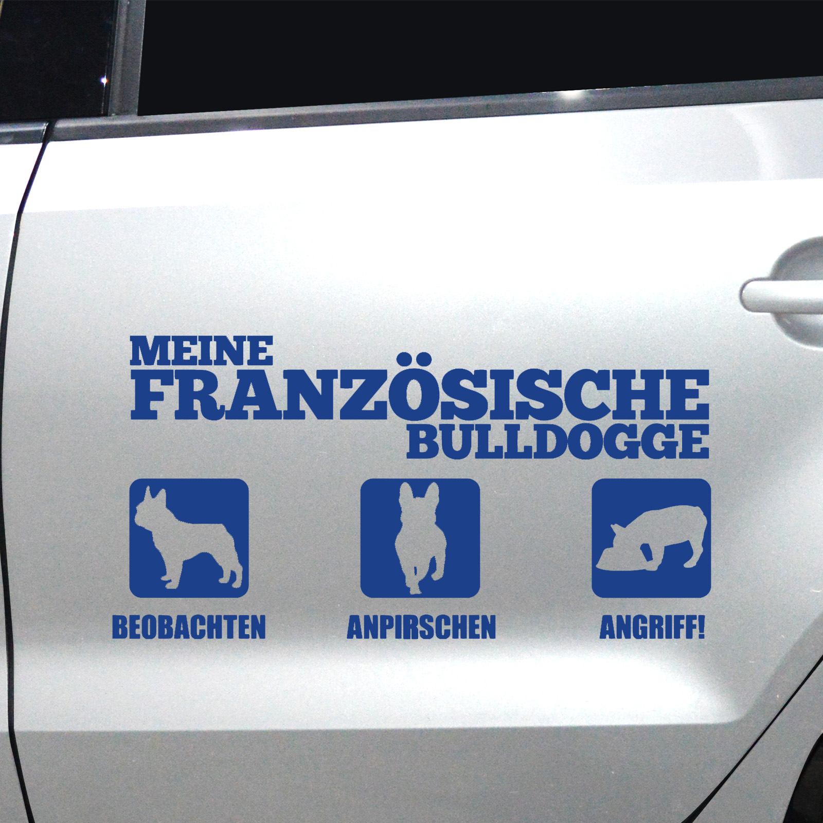 Autoaufkleber Französische Bulldogge – Bild 7