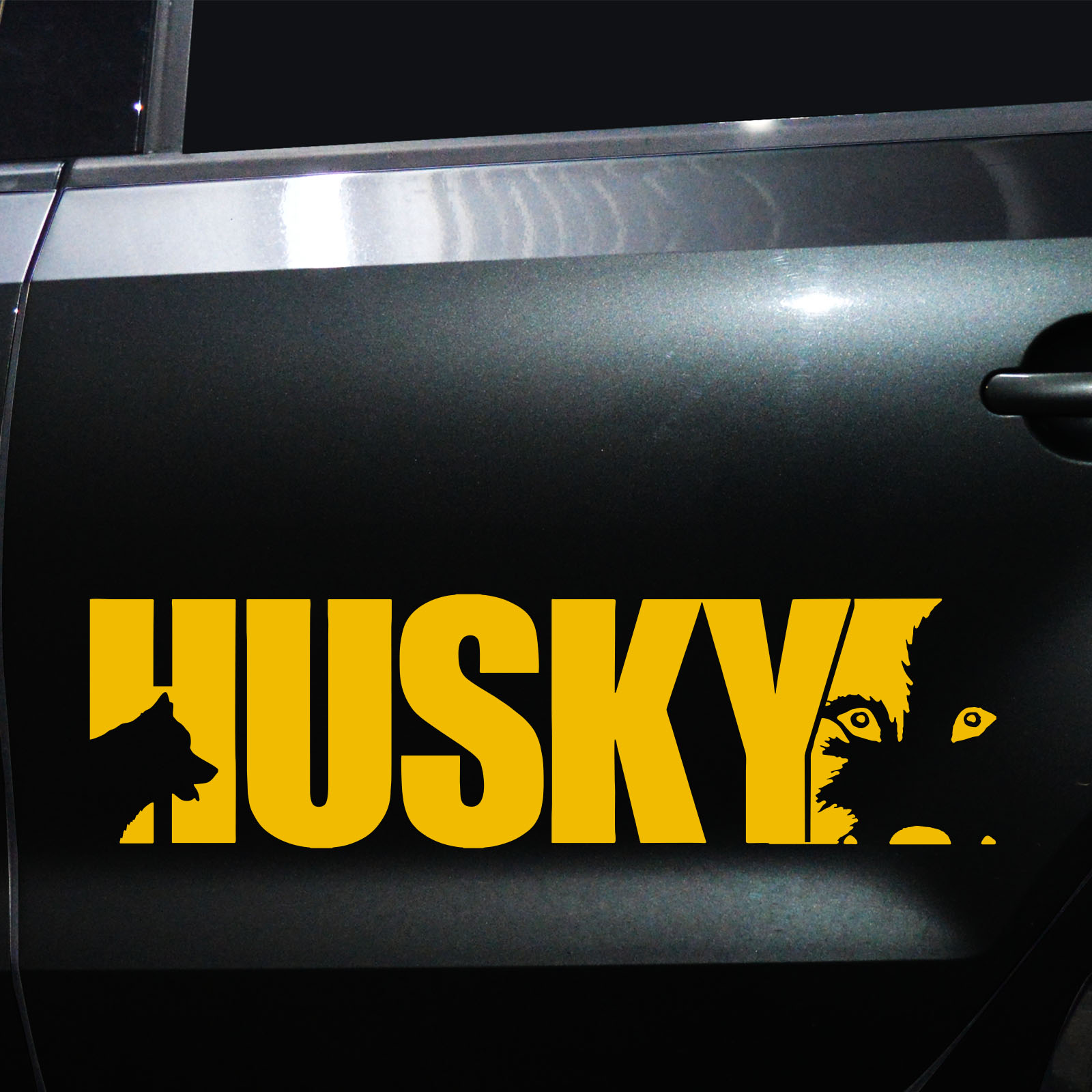 Autoaufkleber Husky – Bild 3