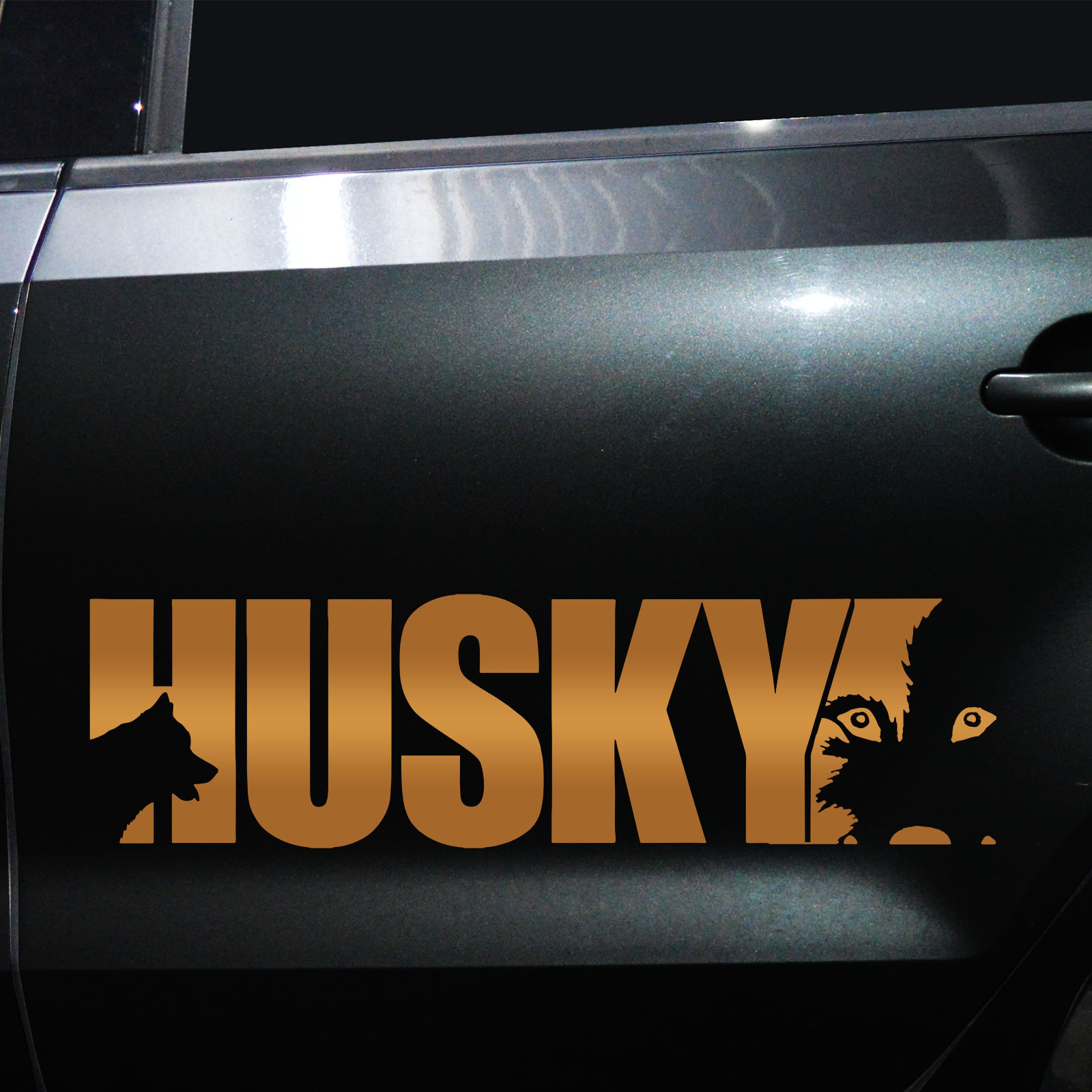 Autoaufkleber Husky – Bild 4