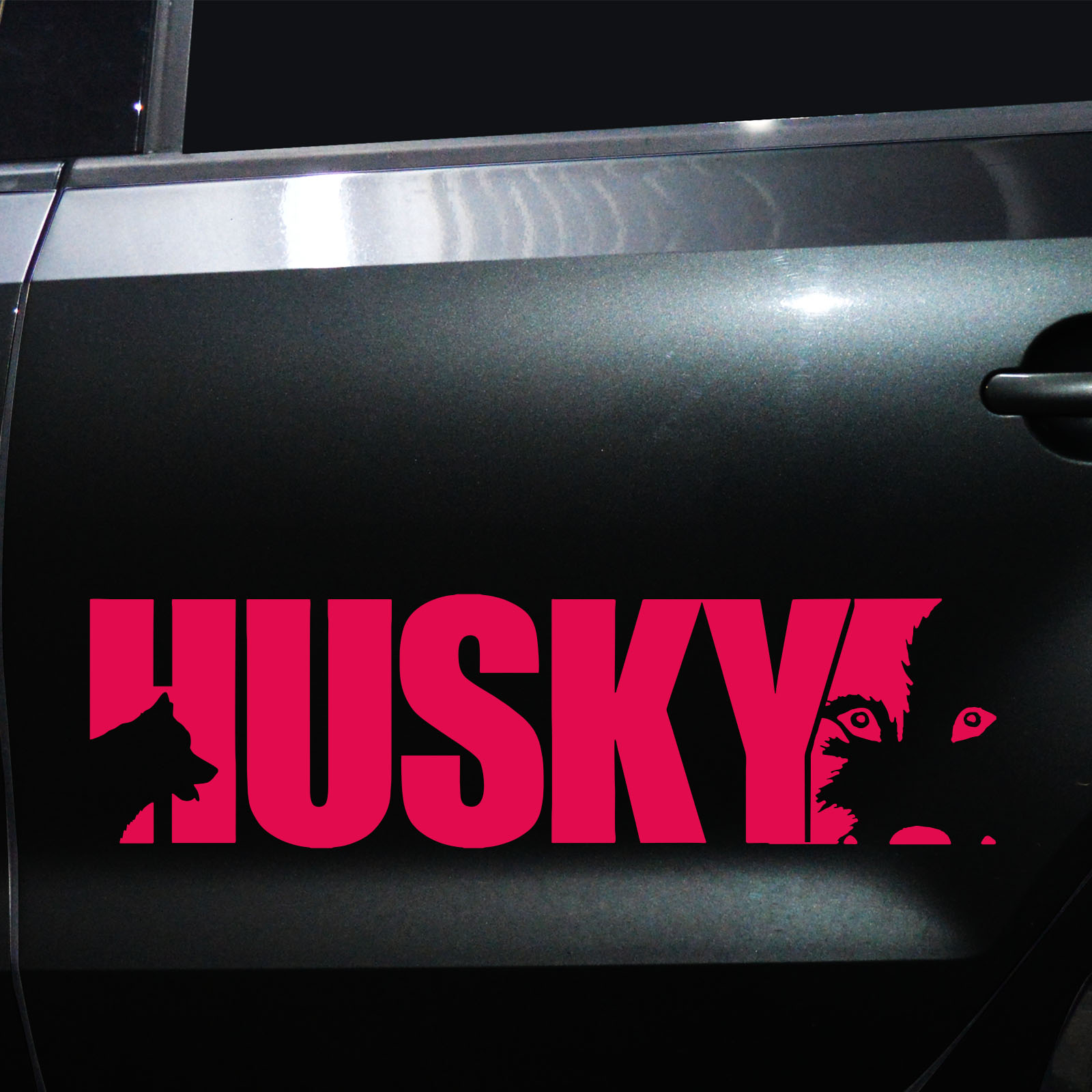 Autoaufkleber Husky – Bild 5