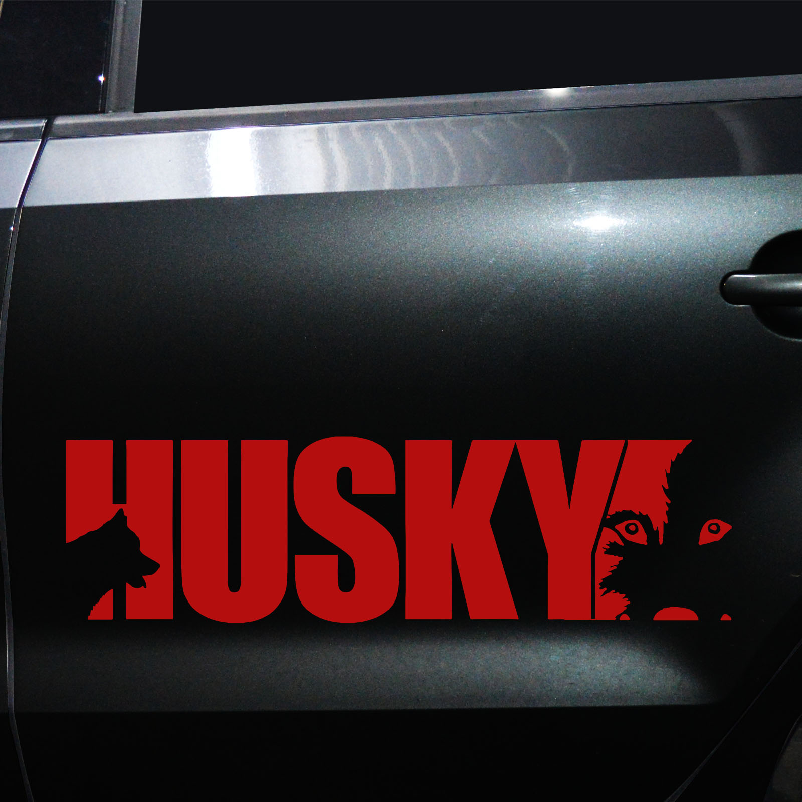 Autoaufkleber Husky – Bild 6