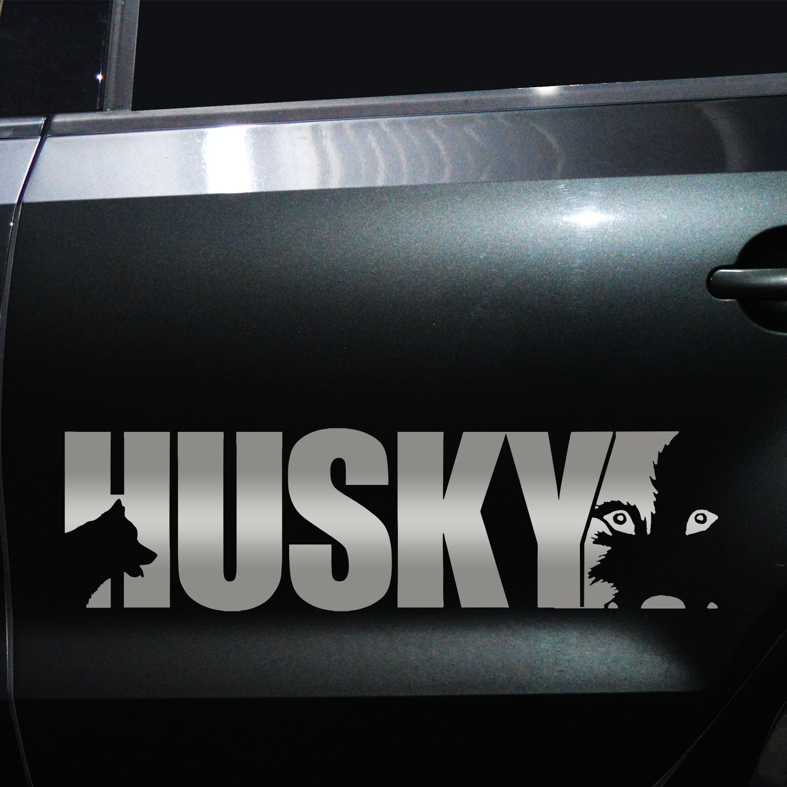 Autoaufkleber Husky – Bild 9
