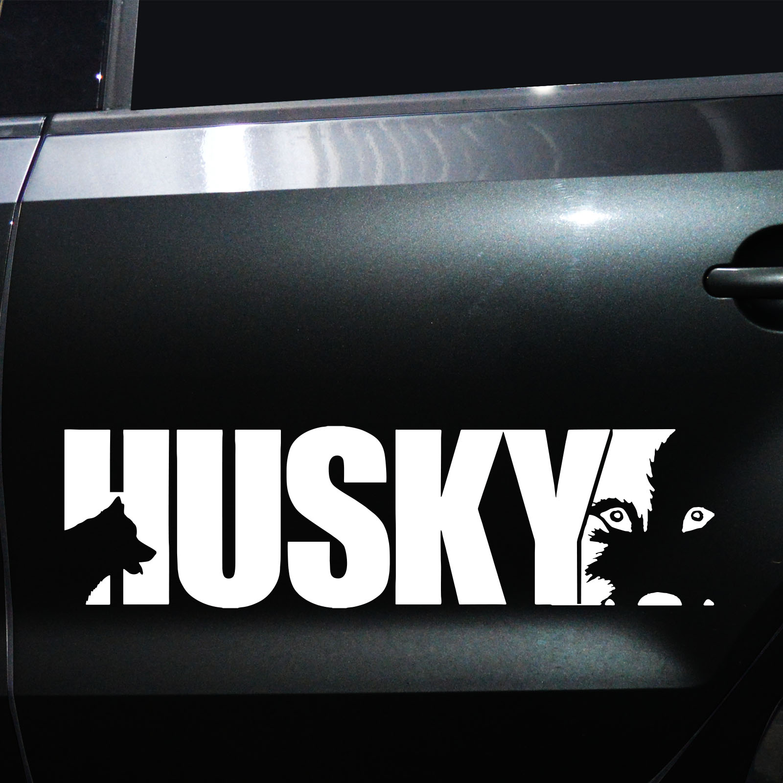 Autoaufkleber Husky – Bild 11
