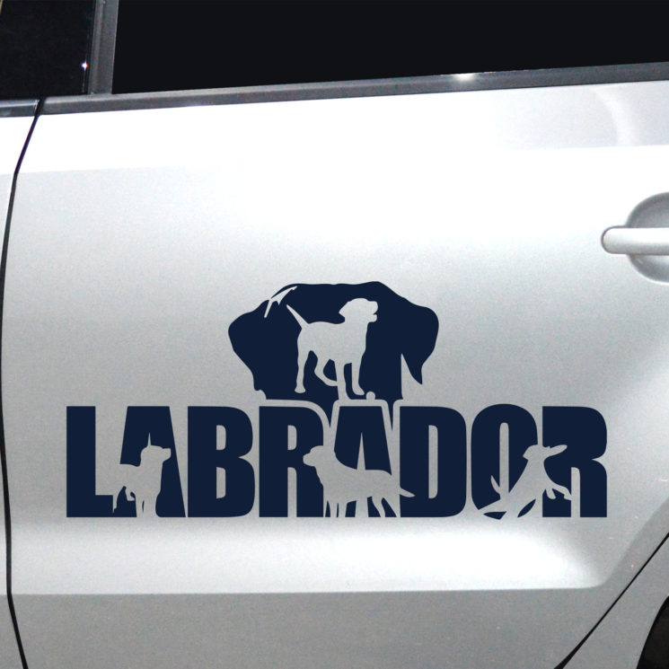 Autoaufkleber Labrador – Bild 2
