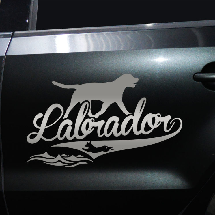 Autoaufkleber Labrador – Bild 9