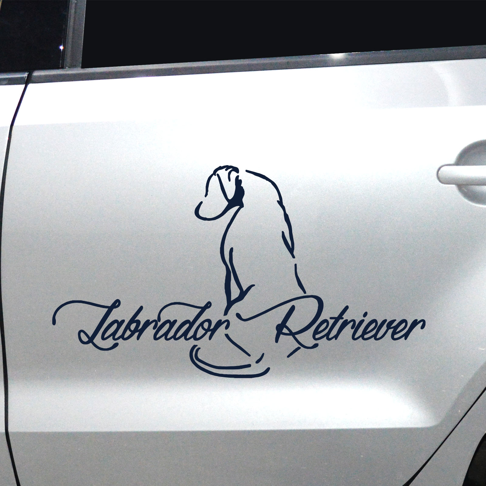 Autoaufkleber Labrador – Bild 2
