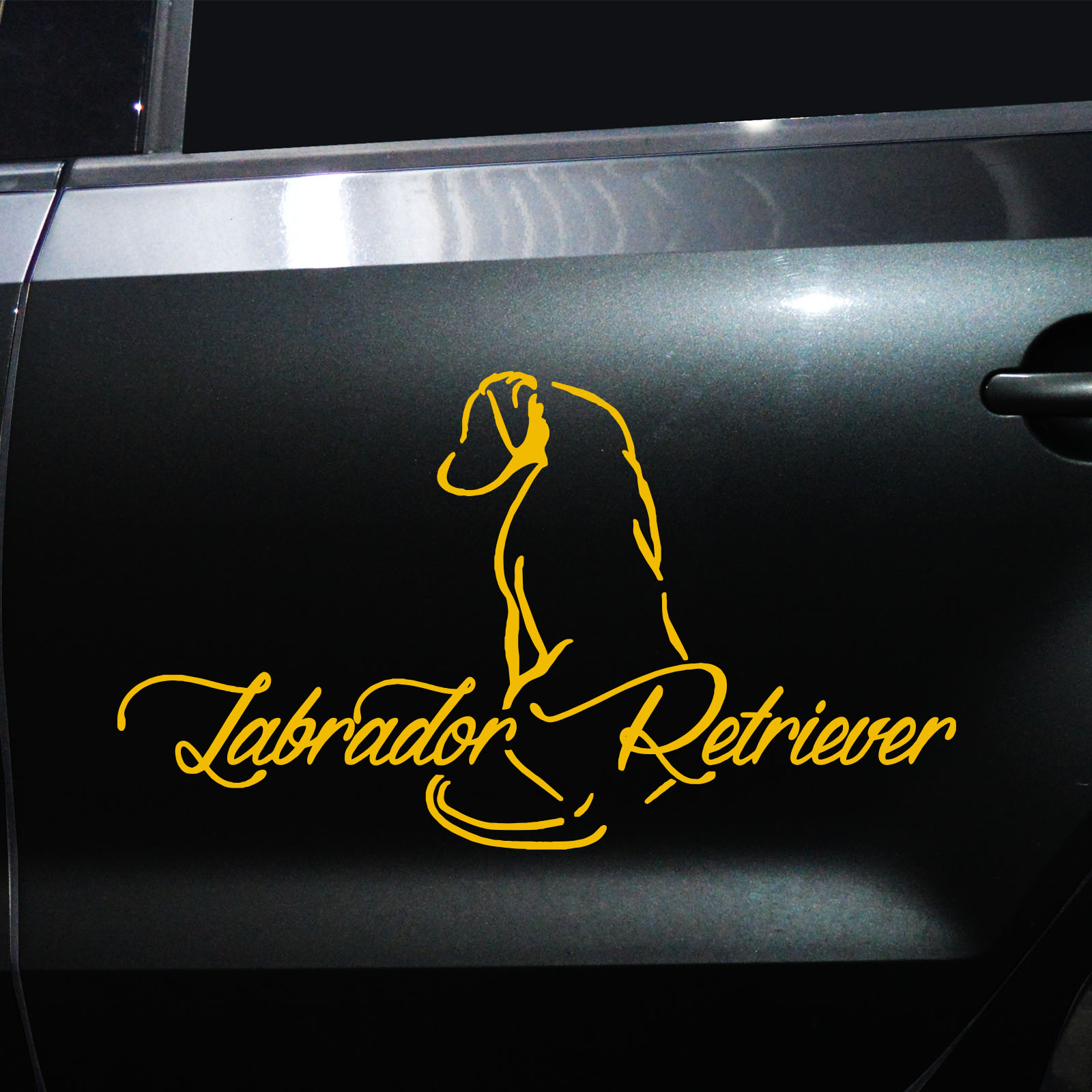 Autoaufkleber Labrador – Bild 3