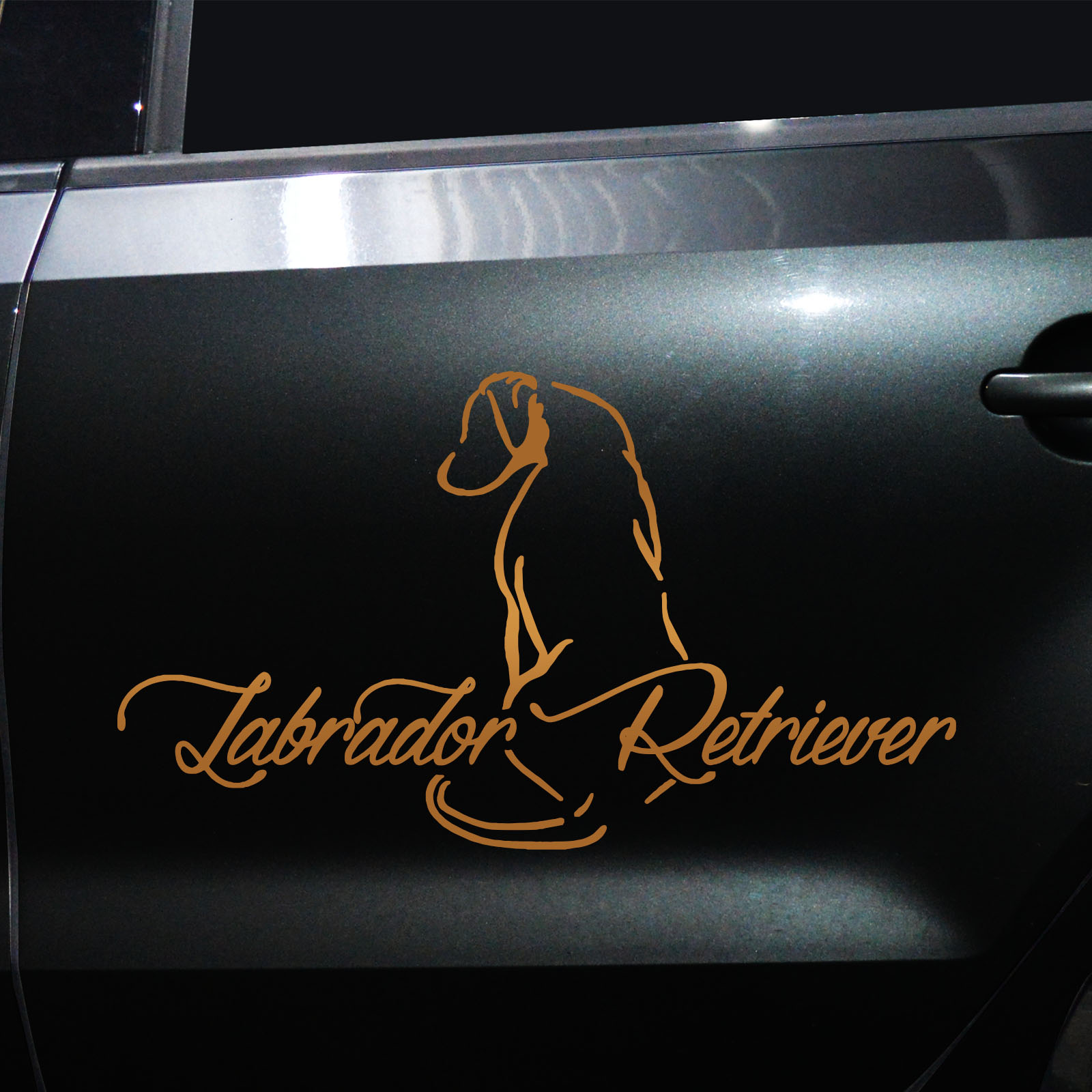 Autoaufkleber Labrador – Bild 4