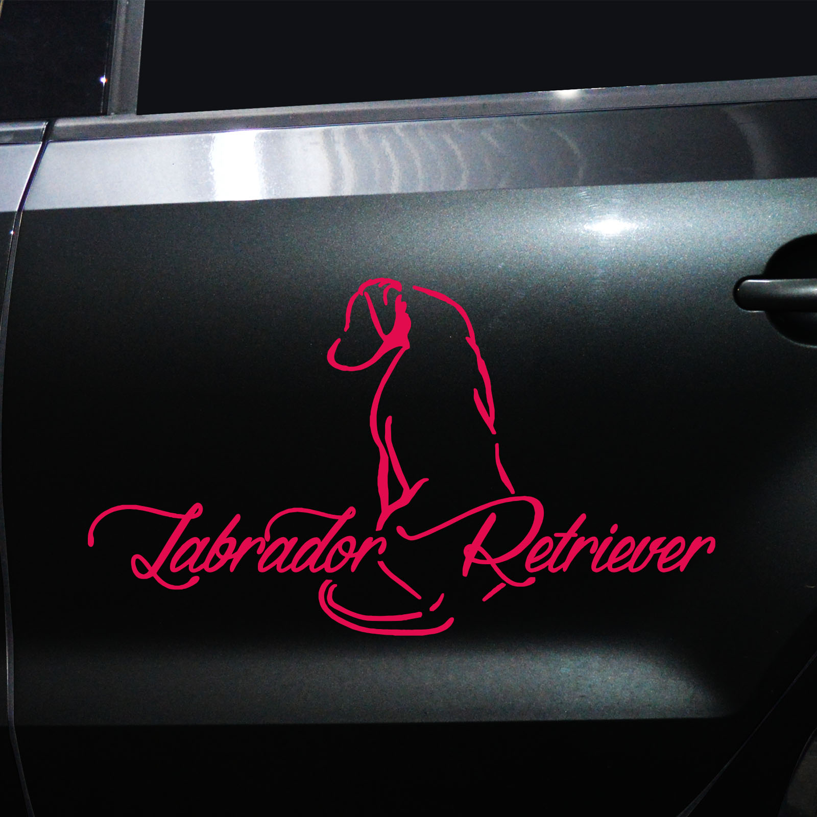 Autoaufkleber Labrador – Bild 5