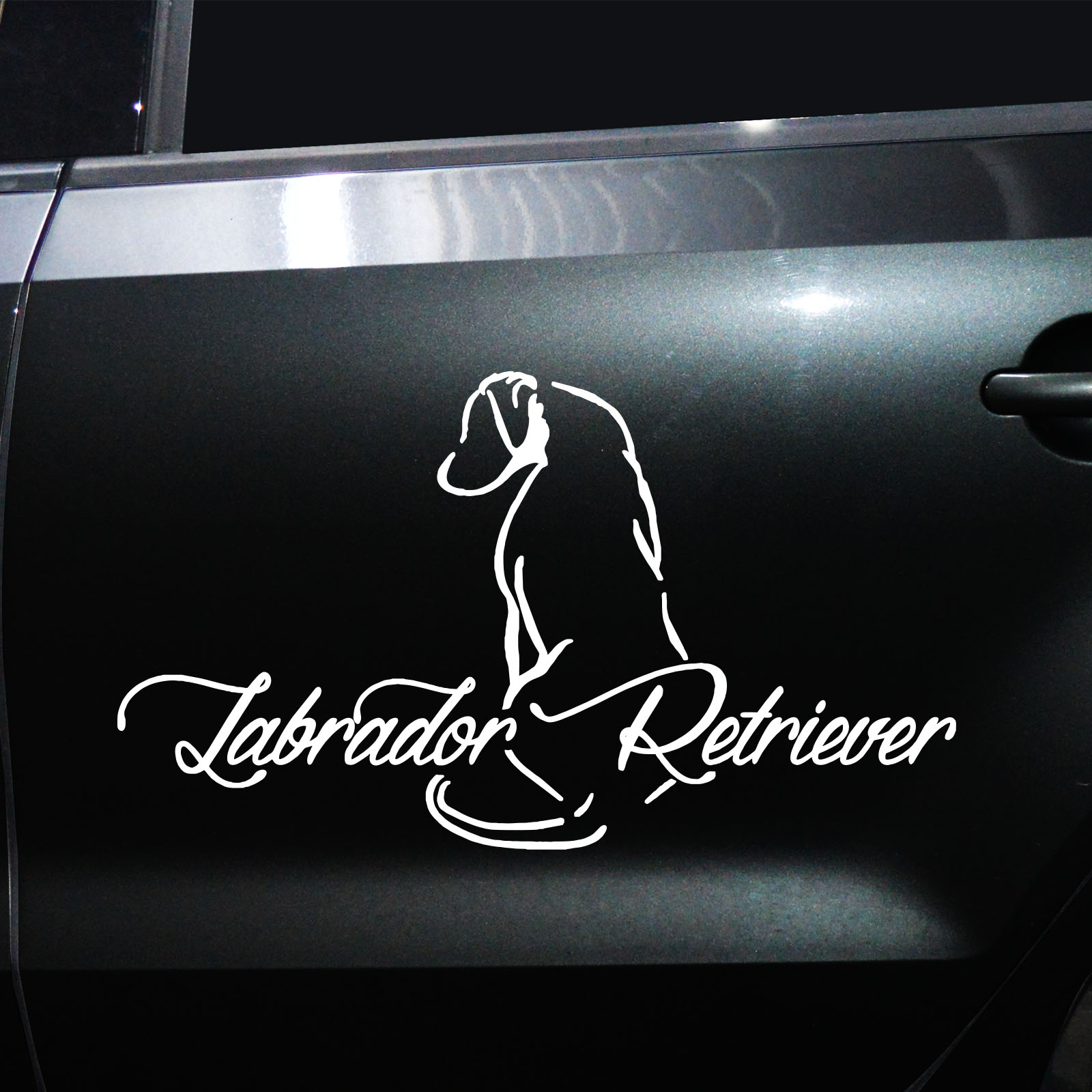 Autoaufkleber Labrador – Bild 11