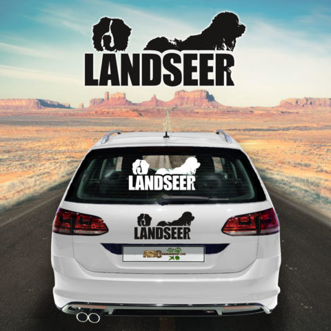 Autoaufkleber Landseer