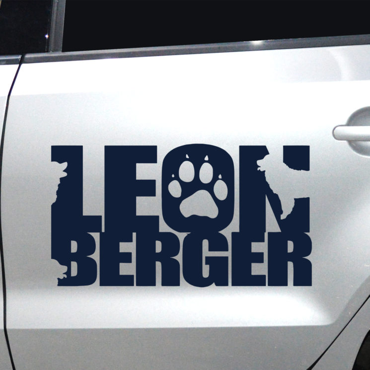 Autoaufkleber Leonberger – Bild 2