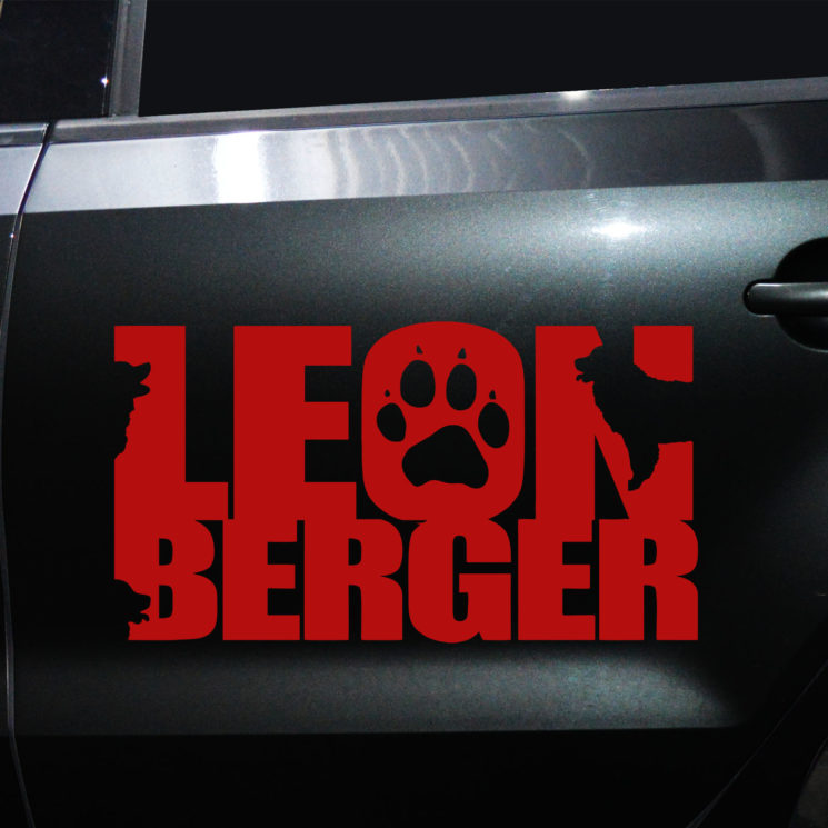 Autoaufkleber Leonberger – Bild 6