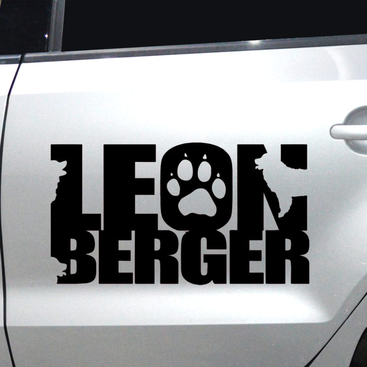 Autoaufkleber Leonberger – Bild 8