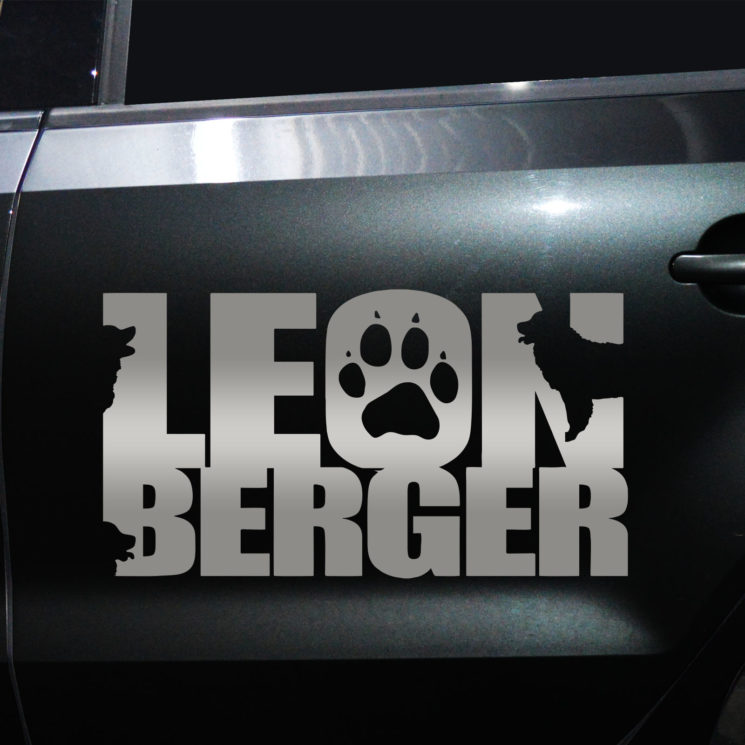 Autoaufkleber Leonberger – Bild 9
