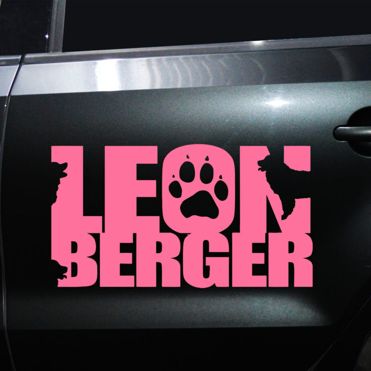 Autoaufkleber Leonberger – Bild 10
