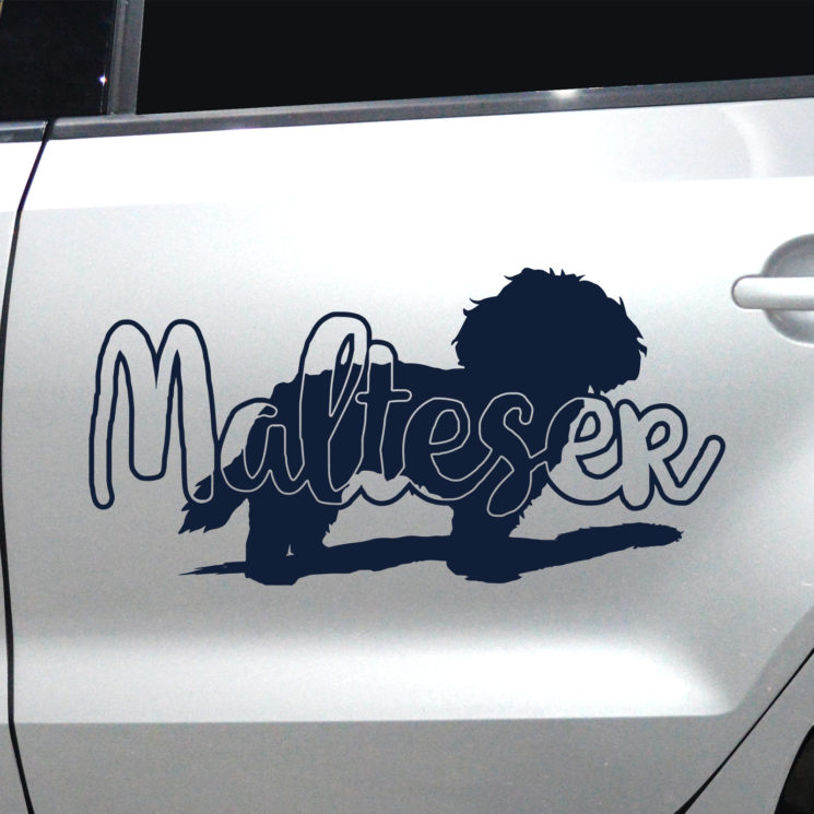 Autoaufkleber Malteser – Bild 2