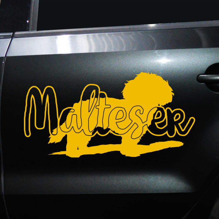 Autoaufkleber Malteser – Bild 3