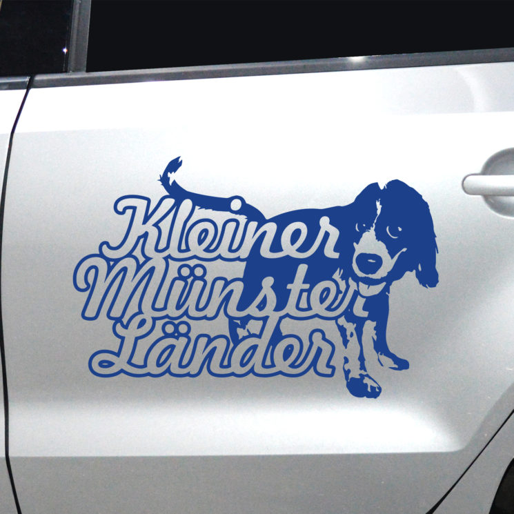 Autoaufkleber Münsterländer – Bild 7