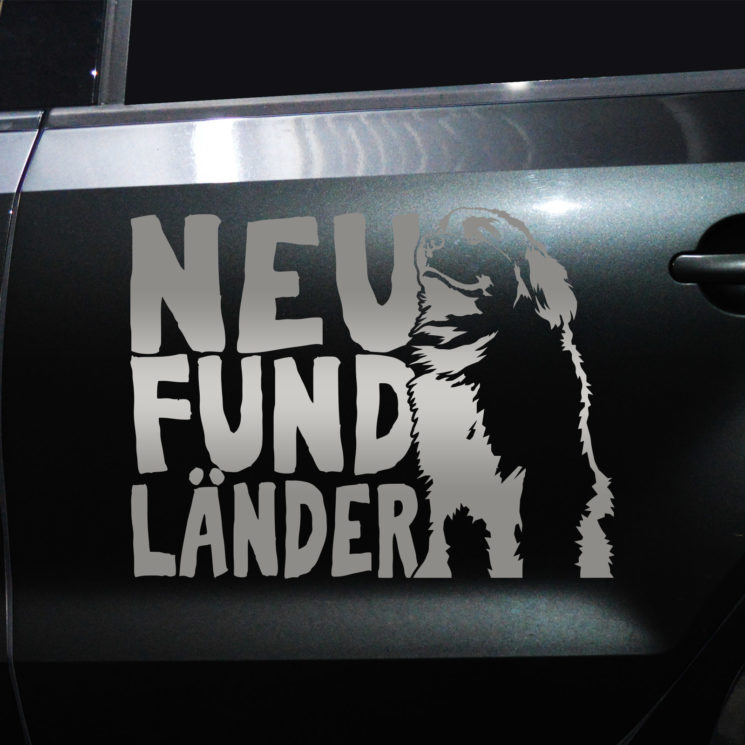 Autoaufkleber Neufundländer – Bild 9