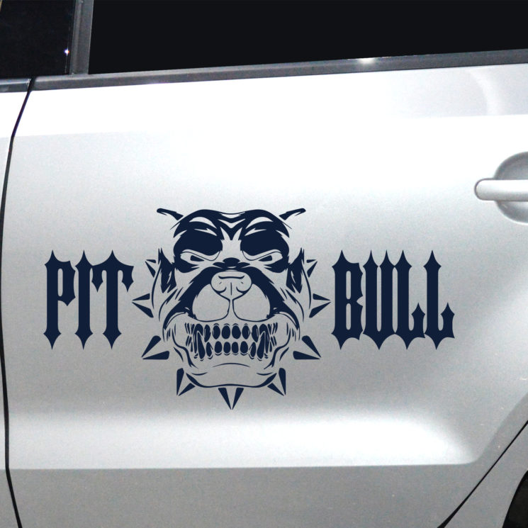 Autoaufkleber Pit Bull Terrier – Bild 11