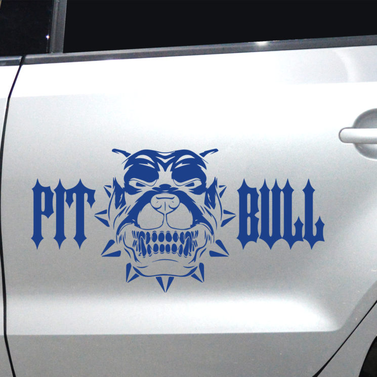 Autoaufkleber Pit Bull Terrier – Bild 6