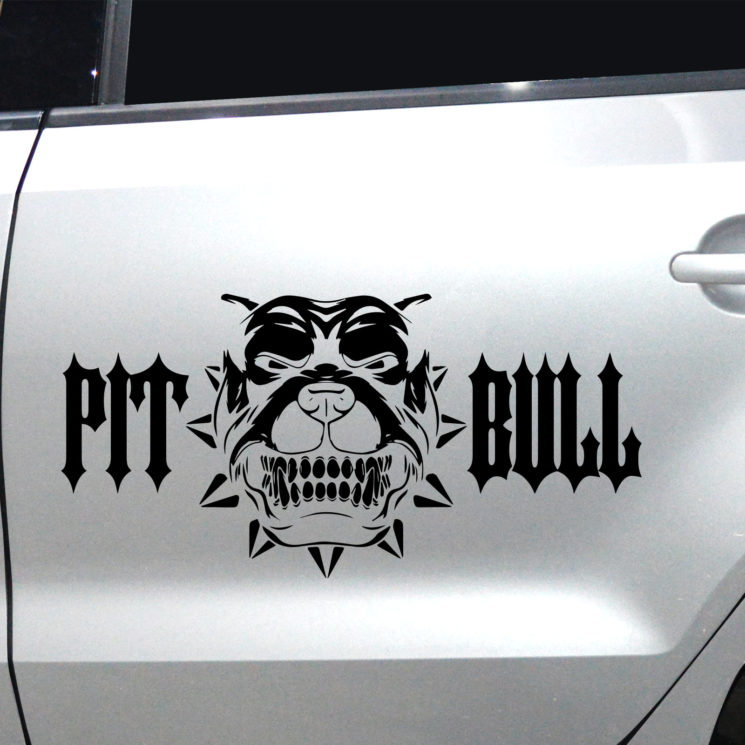 Autoaufkleber Pit Bull Terrier – Bild 5