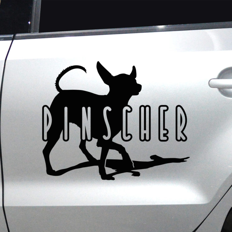Autoaufkleber Pinscher – Bild 5