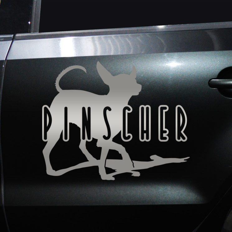 Autoaufkleber Pinscher – Bild 4
