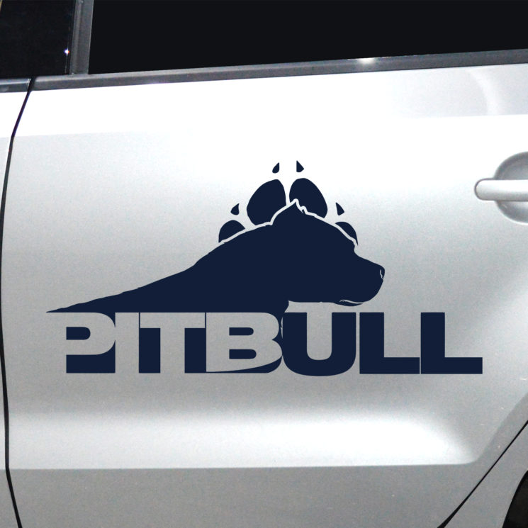 Autoaufkleber Pit Bull Terrier – Bild 2