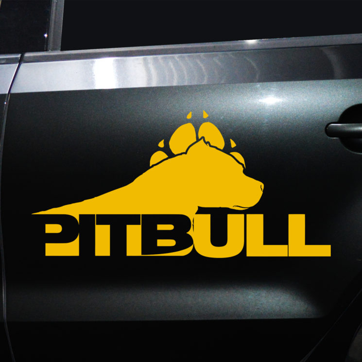 Autoaufkleber Pit Bull Terrier – Bild 3