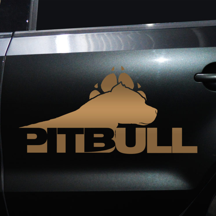 Autoaufkleber Pit Bull Terrier – Bild 4