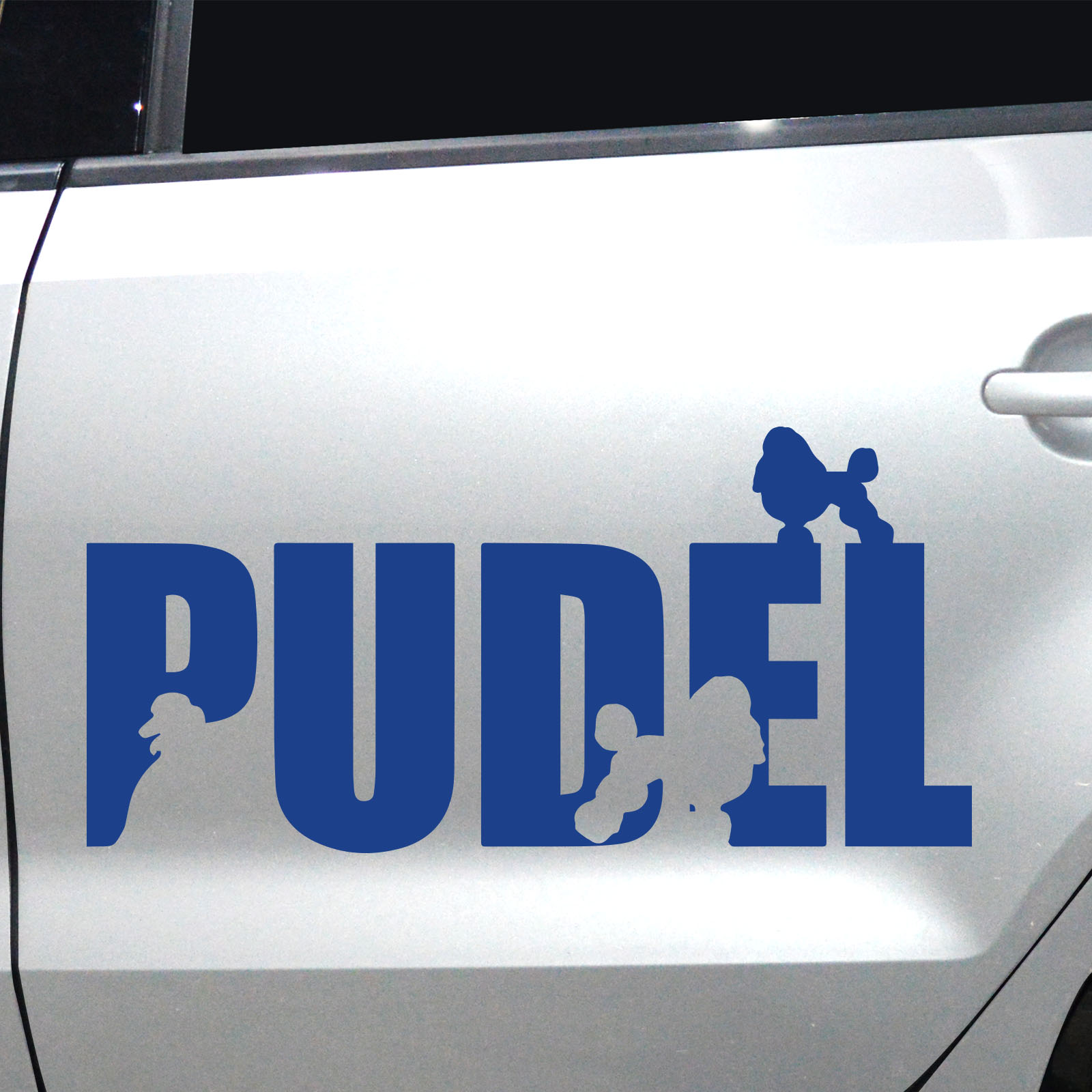 Autoaufkleber Pudel – Bild 7
