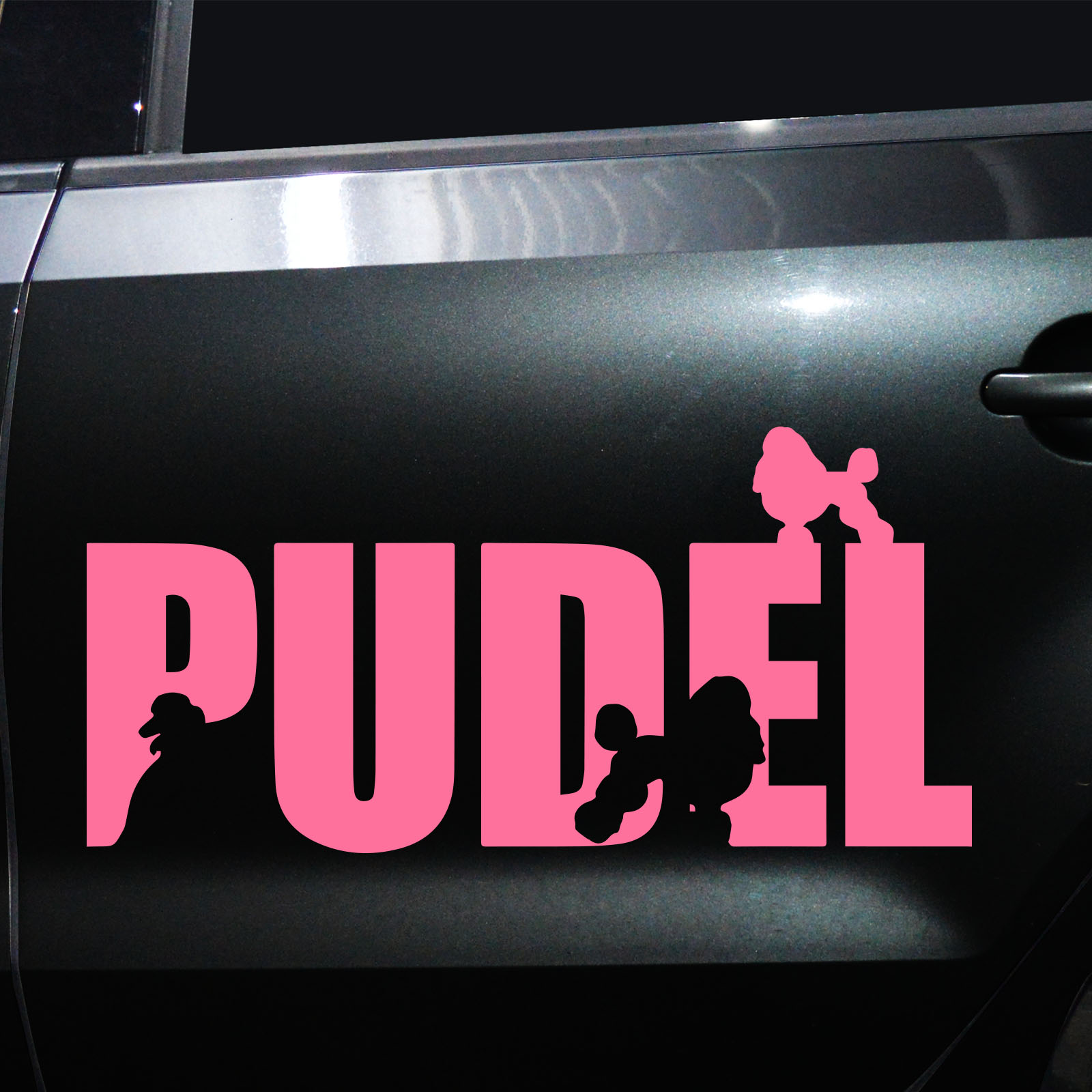Autoaufkleber Pudel – Bild 10
