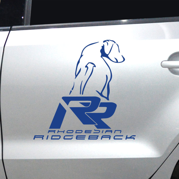 Autoaufkleber Rhodesian Ridgeback M4 – Bild 7
