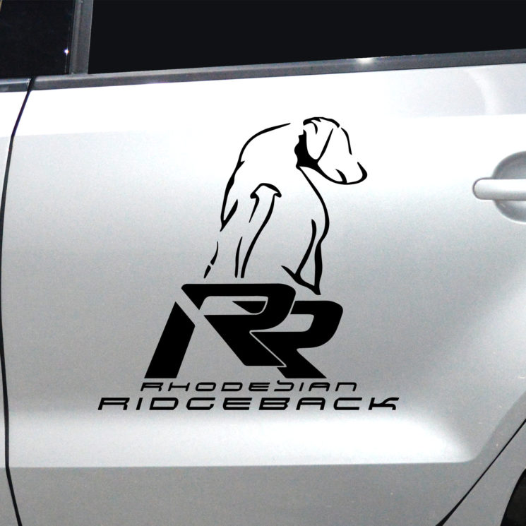 Autoaufkleber Rhodesian Ridgeback M4 – Bild 8