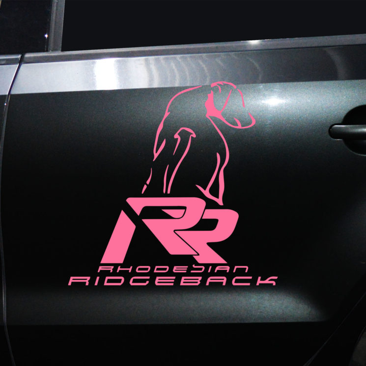 Autoaufkleber Rhodesian Ridgeback M4 – Bild 10