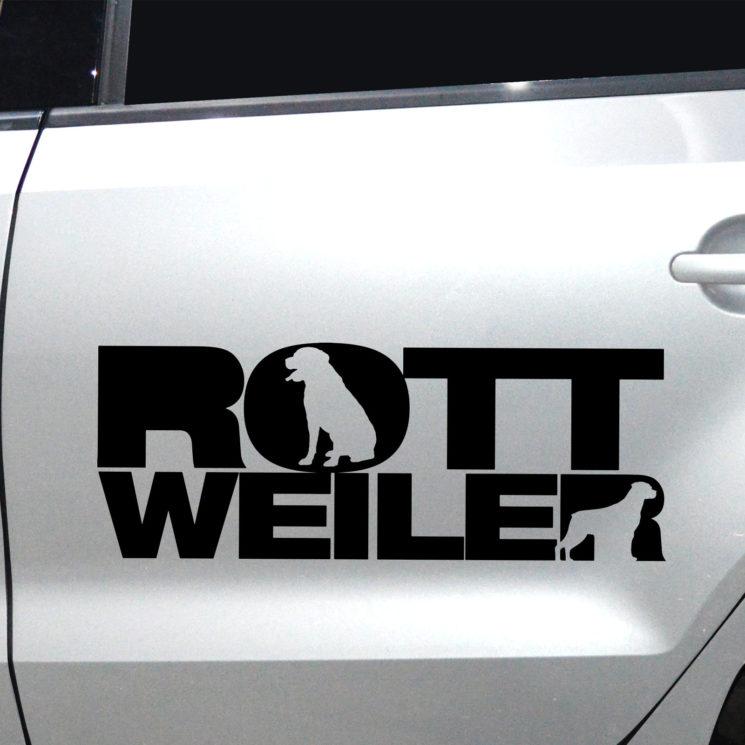Autoaufkleber Rottweiler – Bild 8