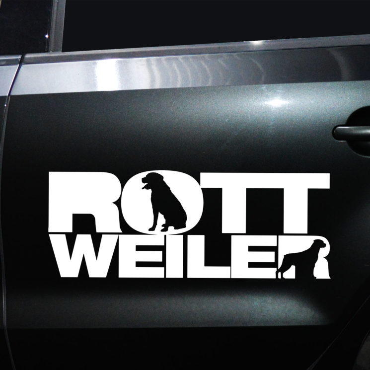 Autoaufkleber Rottweiler – Bild 11