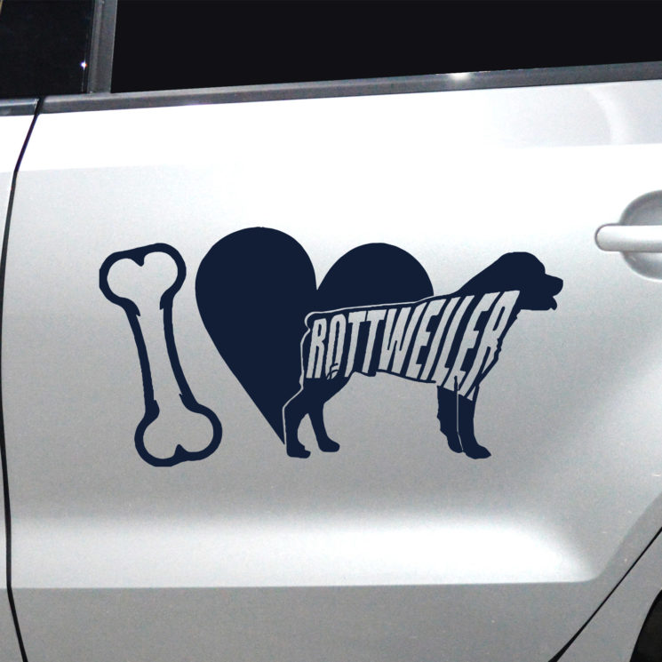 Autoaufkleber Rottweiler – Bild 11