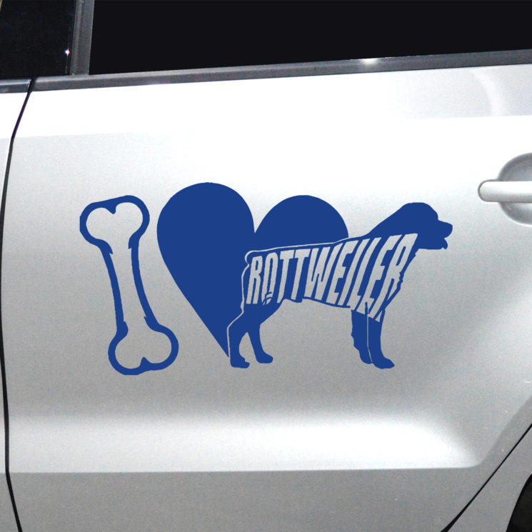 Autoaufkleber Rottweiler – Bild 6