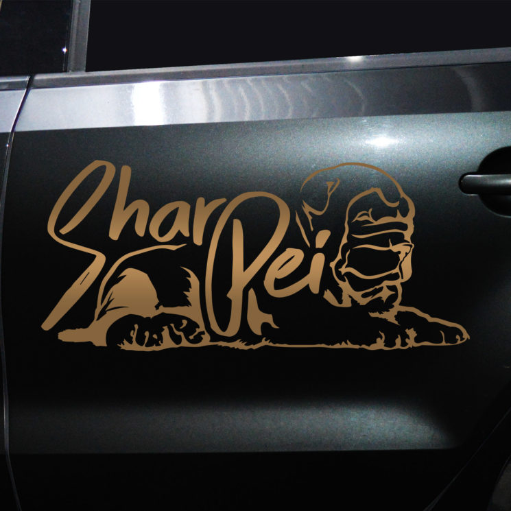 Autoaufkleber Shar-Pei – Bild 4