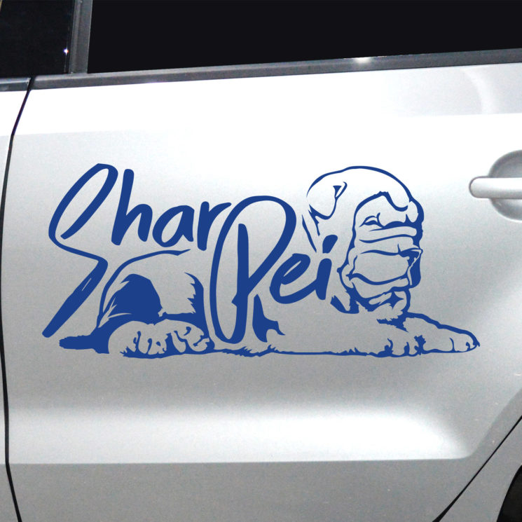 Autoaufkleber Shar-Pei – Bild 7