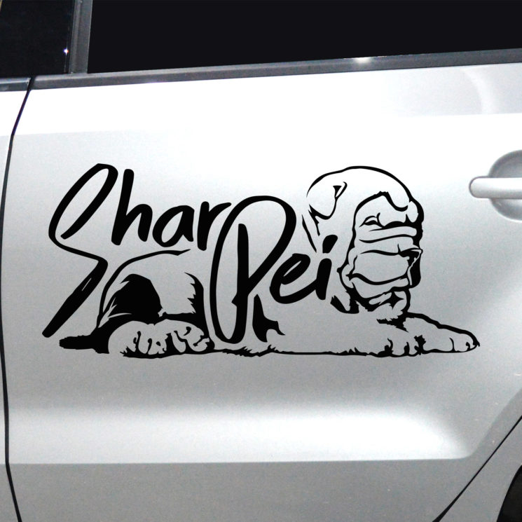 Autoaufkleber Shar-Pei – Bild 8
