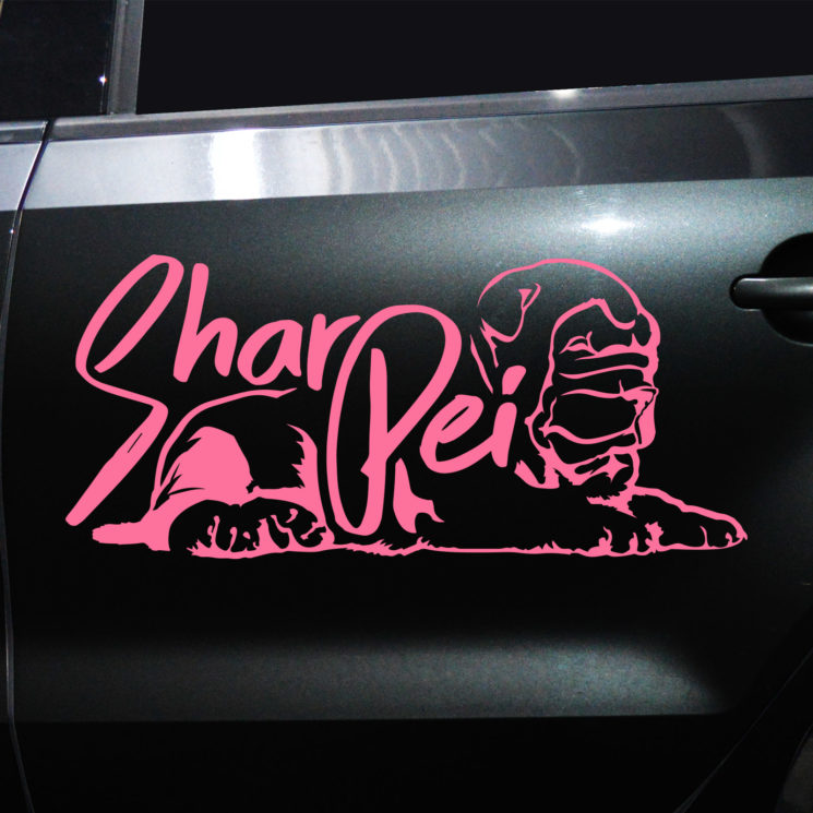 Autoaufkleber Shar-Pei – Bild 10