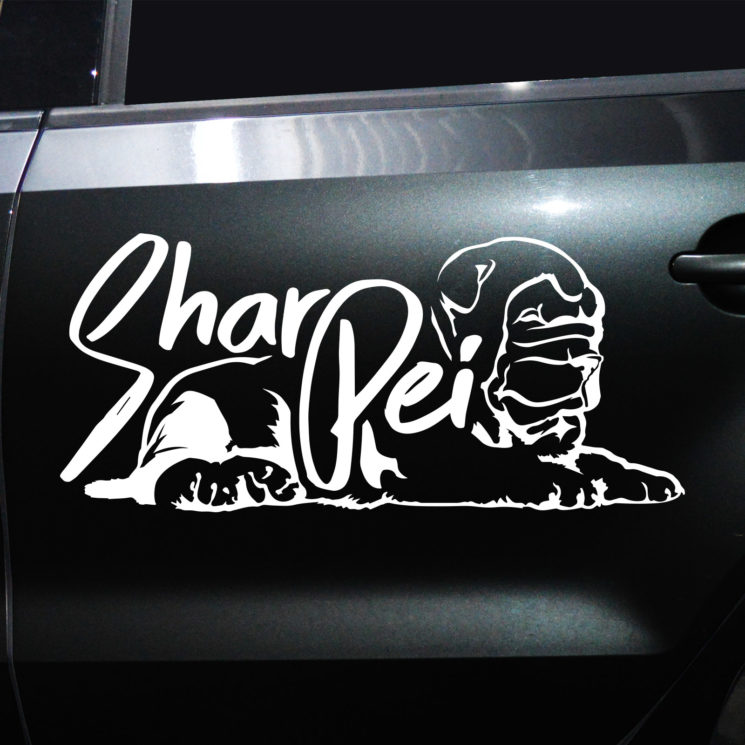 Autoaufkleber Shar-Pei – Bild 11