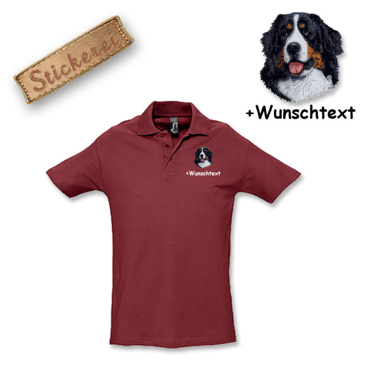 Poloshirt Berner Sennenhund – Bild 17