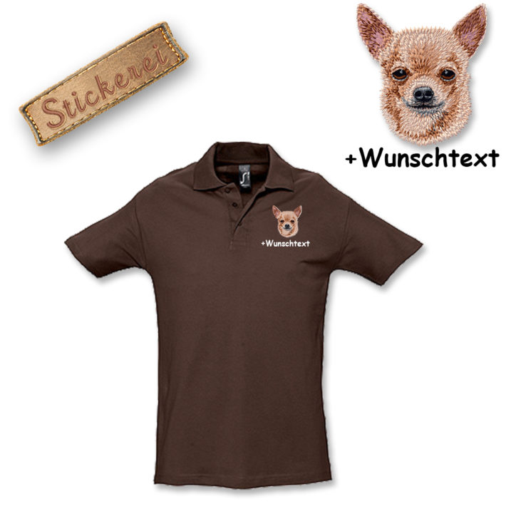 Poloshirt Chihuahua – Bild 17