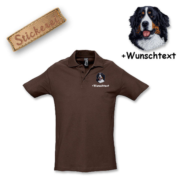 Poloshirt Berner Sennenhund – Bild 16