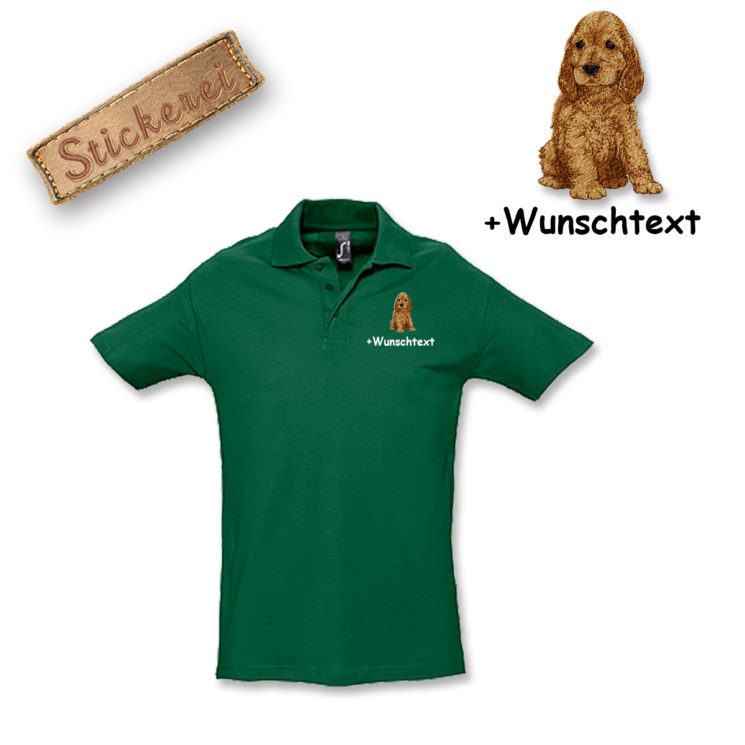 Poloshirt English Cocker Spaniel – Bild 5